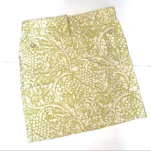 Ann Taylor mid skirt zip up with pockets size 6